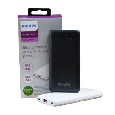 Pin sạc dự phòng Philips 10.000 mAh PD 18W DLP1710