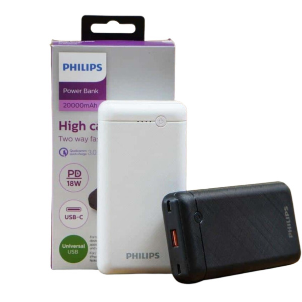 DLP1720 - Pin sạc dự phòng Philips 20.000 mAh PD 18W DLP1720