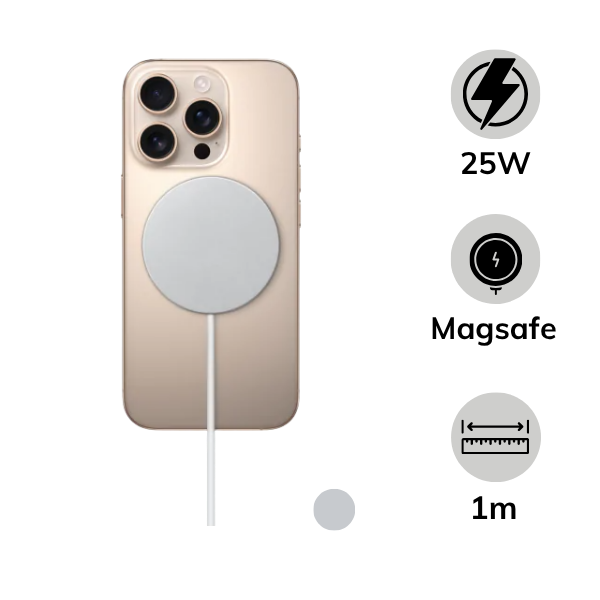 Đế sạc không dây Apple MagSafe 25W (1m) Chính Hãng MX6X3VN