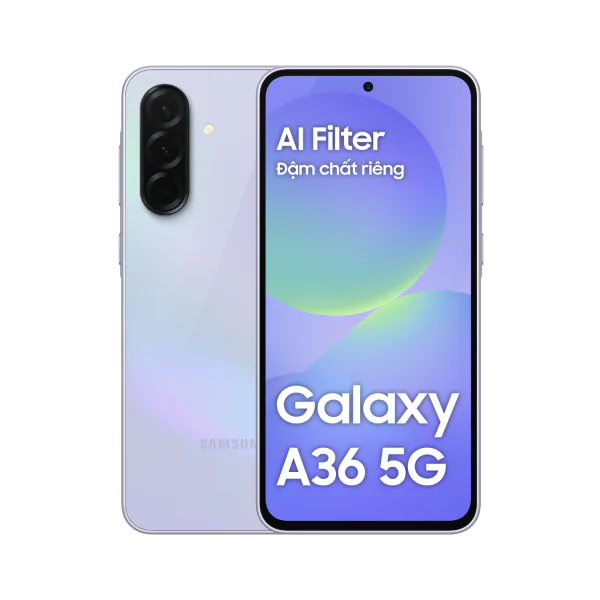 353456150574405 - Samsung Galaxy A36 5G 8GB 128GB Tím Hologram - Cũ Đẹp (*********574405)