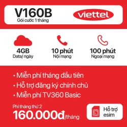 Sim 4G Viettel V160B