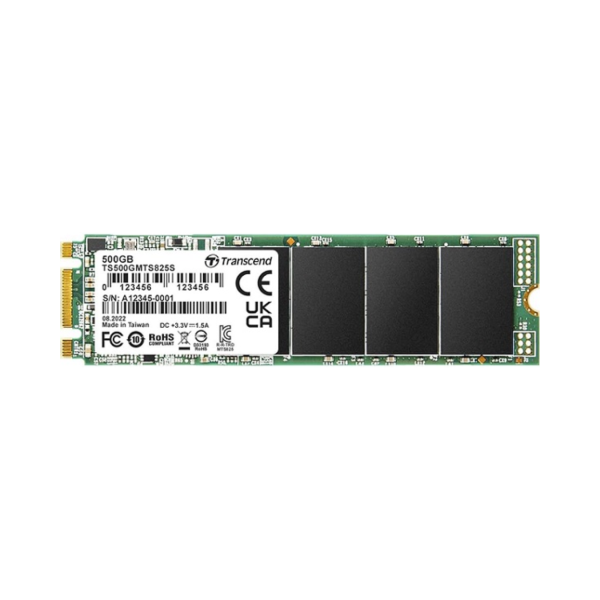 Ổ cứng SSD gắn trong Transcend MTS825S 500GB M.2 2280 SATA 3D-NAND upto 530MB s (TS500GMTS825S)