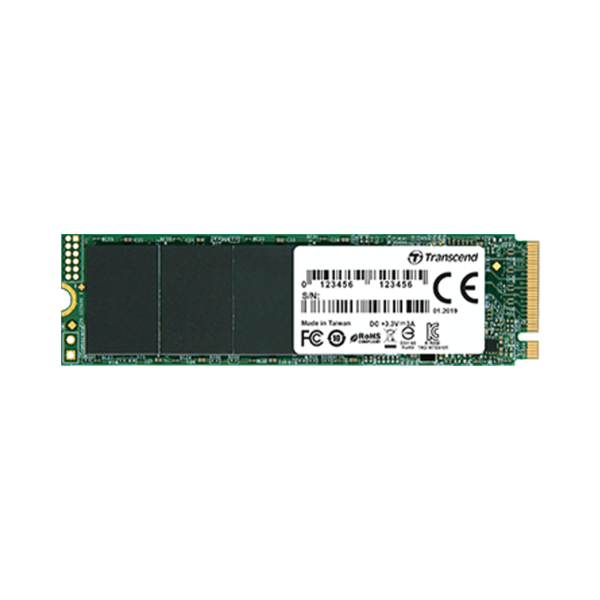 Ổ cứng SSD gắn trong Transcend SSD110S 256GB M.2 2280 PCIe Gen3 x4 NVMe upto 1600MB s (TS256GMTE110S)