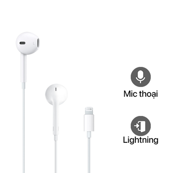 MMTN2ZA A-QSD - Tai nghe Apple Earpods Lightning Chính Hãng Qua Sử Dụng