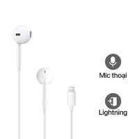 Tai nghe Apple Earpods Lightning Chính Hãng MMTN2ZA