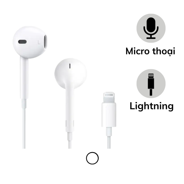 Tai nghe Apple Earpods Lightning Chính Hãng MWTY3ZA