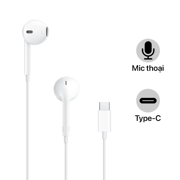 Tai nghe Apple Earpods Type-C Chính Hãng MYQY3ZA