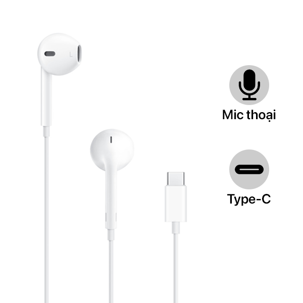 Tai nghe Apple Earpods Type-C Chính Hãng Qua Sử Dụng