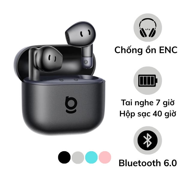Tai nghe Bluetooth Baseus Bass BS2 Lite Qua Sử Dụng