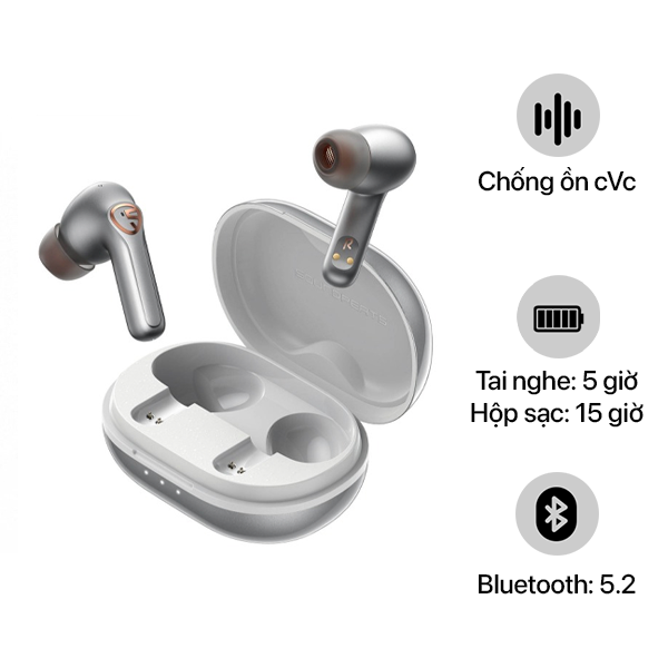 SPH2GR - Tai nghe Bluetooth Earbuds SoundPEATS H2