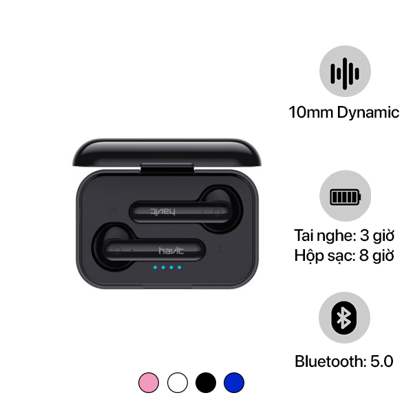 TW935BK - Tai nghe Bluetooth Havit TW935