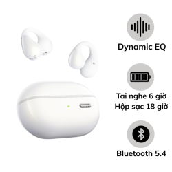 Tai nghe Bluetooth Open-Ear SoundPEATS PearlClip Pro