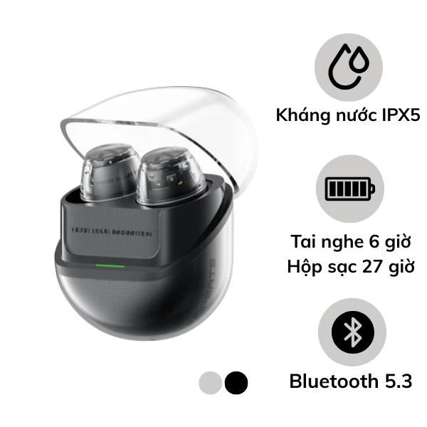 SPCLEARDOTBK - Tai nghe Bluetooth SoundPEATS Clear-Dot