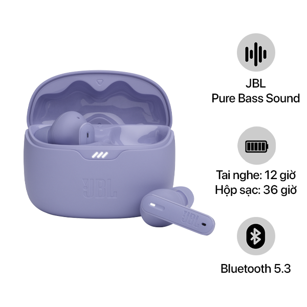 Tai nghe Bluetooth True Wireless JBL Tune Beam Qua Sử Dụng