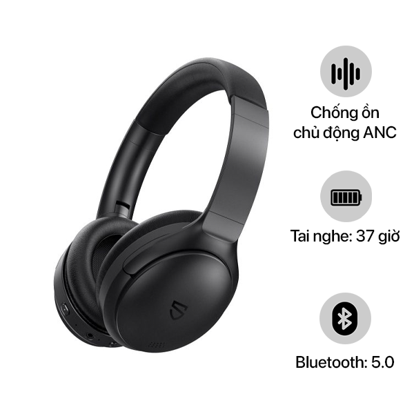 Tai nghe chụp tai Bluetooth SoundPEATS A6 Qua Sử Dụng