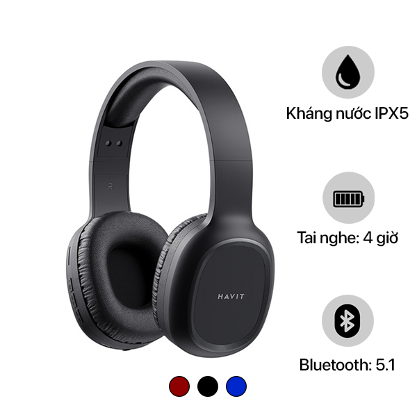 DMH2590BTPRO - Tai nghe chụp tai Havit H2590BT Pro Qua Sử Dụng