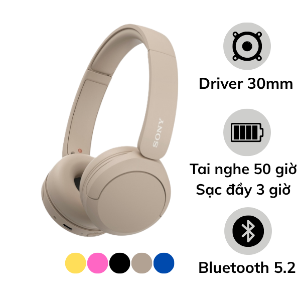 Tai nghe chụp tai Sony WH-CH520