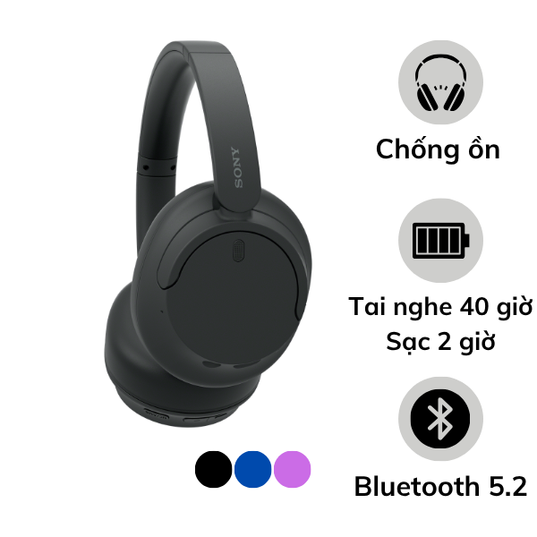 Tai nghe chụp tai Sony WH-CH720N