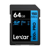 Thẻ nhớ Lexar 64GB 800X Pro SDXC UHS-I 150MB s