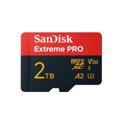 Thẻ nhớ MicroSD SanDisk Extreme Pro 2TB V30 U3 A2 UHS-I upto 250MB/s (SDSQXCD-2T00-GN6MA)