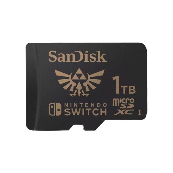 Thẻ nhớ MicroSDXC SanDisk Nintendo Licensed UHS-I 1TB upto 100MB s Zelda (SDSQXAO-1T00-GN3ZN)