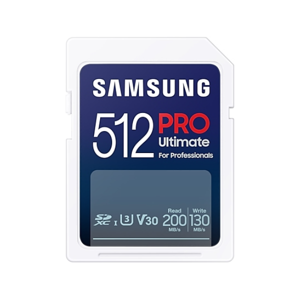 Thẻ nhớ SDXC Samsung PRO Ultimate UHS-I 512GB 200MB s (MB-SY512S WW)