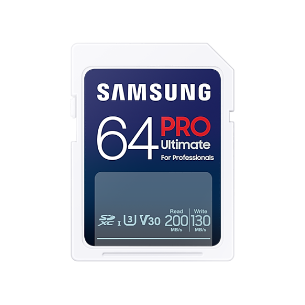 Thẻ nhớ SDXC Samsung PRO Ultimate UHS-I 64GB 200MB s (MB-SY64S WW)