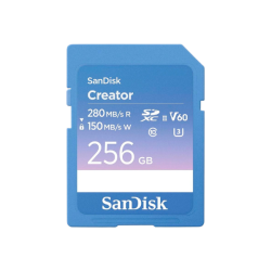 SDSDXEP-256G-GNCIS - Thẻ nhớ SDXC SanDisk Creator 256GB V60 U3 C10 UHS-II 280MB/s (SDSDXEP-256G-GNCIS)