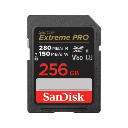 Thẻ nhớ SDXC SanDisk Extreme Pro 256GB V60 U3 UHS-II upto 280MB/s (SDSDXEP-256G-GN4IN)