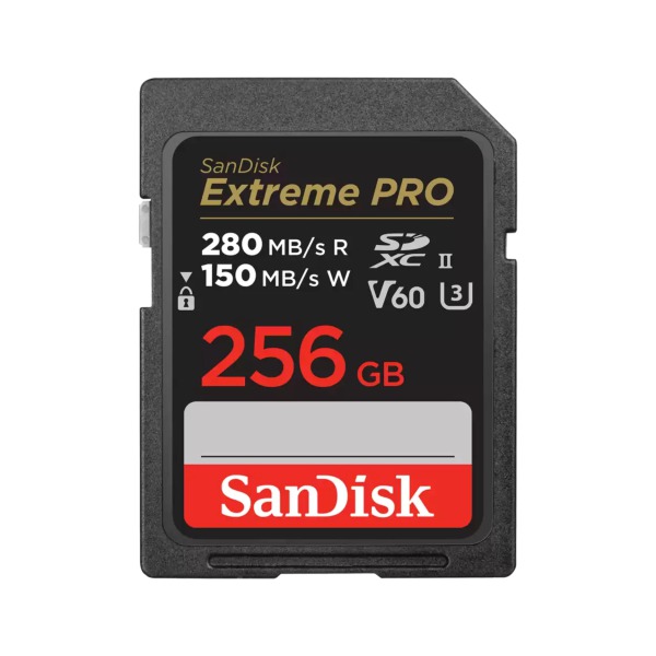 Thẻ nhớ SDXC SanDisk Extreme Pro 256GB V60 U3 UHS-II upto 280MB s (SDSDXEP-256G-GN4IN)