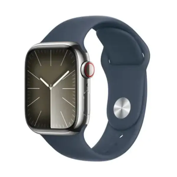 Apple Watch Series 9 LTE 45mm viền thép dây cao su