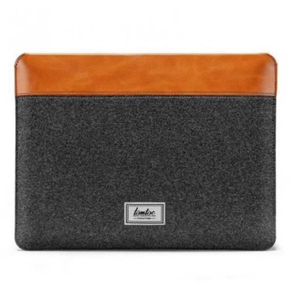 H16C02Y - Túi chống sốc MacBook 13 inch Tomtoc Felt & Pu Leather