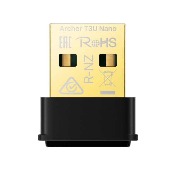 Đầu chuyển đổi USB Wifi băng tần kép TP-Link T3U Nano AC1300