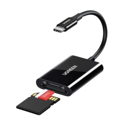 Đầu đọc thẻ nhớ SD/TF chuẩn Type-C Ugreen 35622 (hỗ trợ thẻ 2TB)