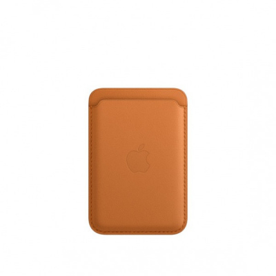 Ví da iPhone Leather Wallet with MagSafe - Golden Brown