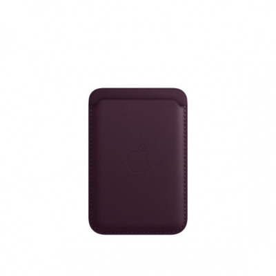 MM0T3FE/A - Ví da Phone Leather Wallet with MagSafe - Dark Cherry