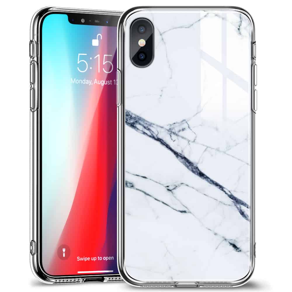 ES4NVJ - Ốp lưng iPhone X XS ESR Marble Glass