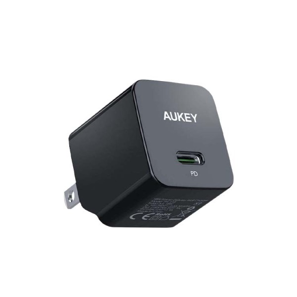 PA-Y30S-BLK - Cốc sạc nhanh Aukey 30W PD PAY30