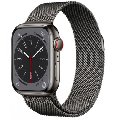 SQ1WR17WKYT - [Kèo Thơm] Apple Watch S8 LTE 45mm Gray Thép Milan ACT - SQ1WR17WKYT