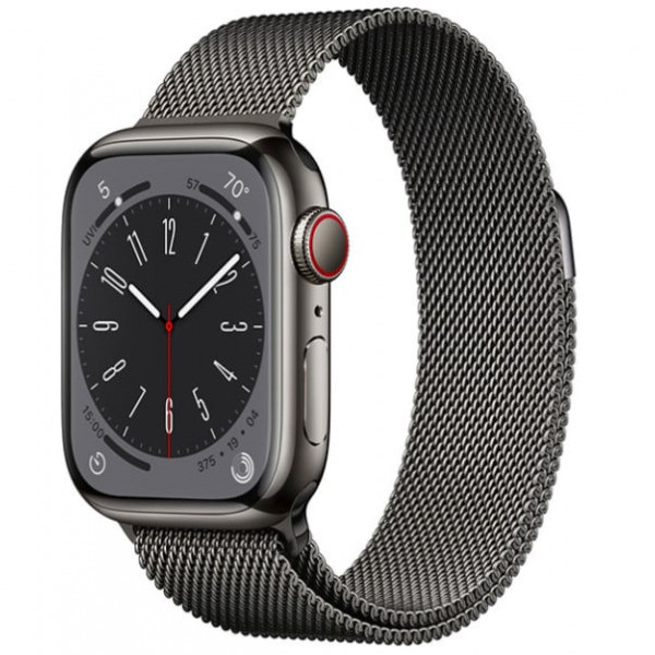 SQ1WR17WKYT - [Kèo Thơm] Apple Watch S8 LTE 45mm Gray Thép Milan ACT - SQ1WR17WKYT