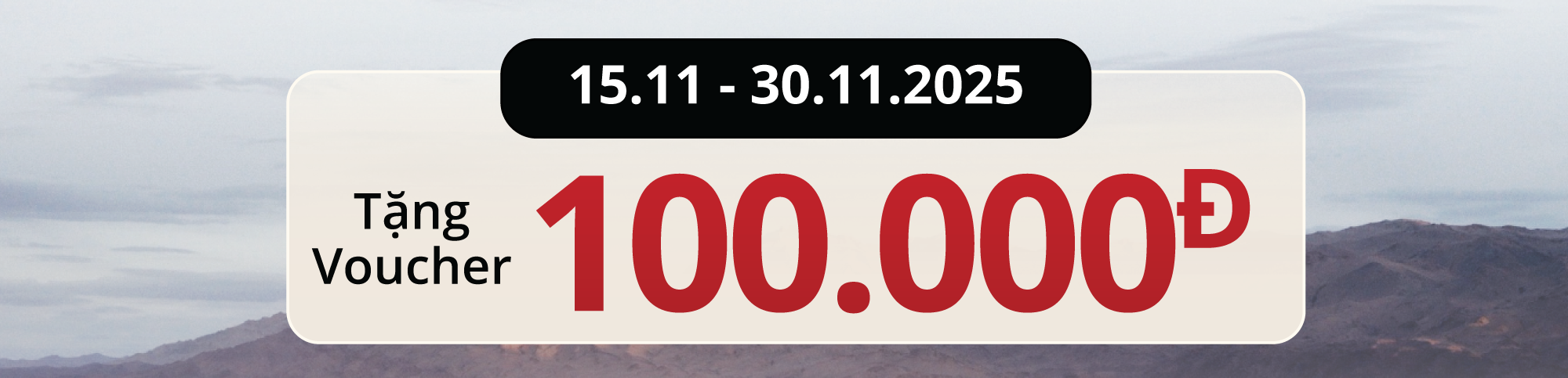 Garmin: Tặng voucher 100K