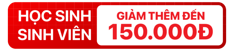Ưu đãi HS-SV giảm đến 150k - AirPods, Apple Watch