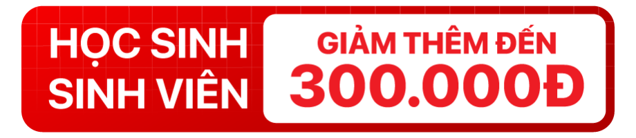 Ưu đãi HS-SV giảm 300k - iPad