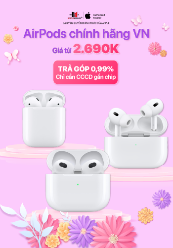 AIRPODS CHÍNH HÃNG VN GIẢM SỐC