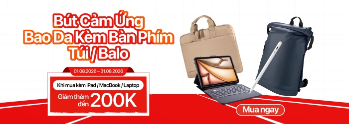 Chương trình giảm giá cho các phụ kiện laptop khi mua kèm máy tại Minh Tuấn Mobile