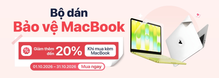 chương trình giảm giá dán macbook khi mua kèm máy tại Minh Tuấn Mobile