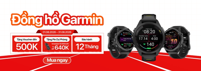 Chương trình giảm giá đồng hồ garmin tháng 8 tại Minh Tuấn Mobile