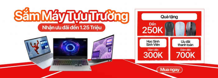 Chương trình ưu đãi cực lớn tháng 8 khi mua laptop chính hãng tại Minh Tuấn Mobile