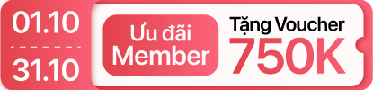 Tháng 10 - Âm thanh giảm thêm 750K
