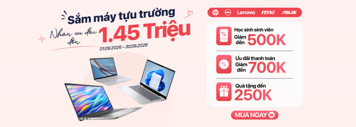 Chương trình ưu đãi dành riêng cho khách hàng mua Laptop tại Minh Tuấn Mobile